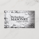 Search for masonry business cards Building