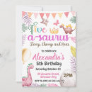 Search for dinosaur 5th birthday cards stamps Girl