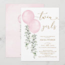 Search for twin baby girl shower invitations For her