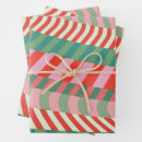 Search for red and pink striped wrapping paper Cute