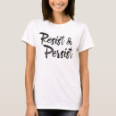 Search for march womens tshirts Resistance