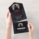 Search for gothic halloween wedding invitations Chic