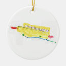 Search for school bus ornaments Yellow