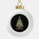 Search for librarian ornaments Santa