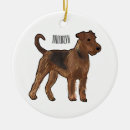 Search for airedale terrier ornaments Pet