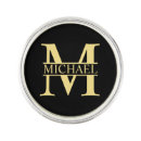 Search for initial lapel pins Elegant