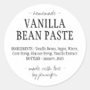 Search for nutrition labels Vanilla extract