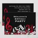 Search for music note invitations Musical notes