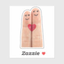 Search for hand gesture stickers Heart