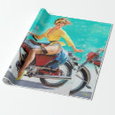 Search for motorcycle wrapping paper Vintage