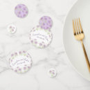 Search for purple confetti Lilac