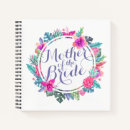 Search for mother of the bride notebooks Bridal shower