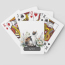 Search for cat playing cards Cute