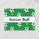 Search for soccer business cards Player