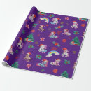 Search for unicorn christmas wrapping paper Xmas