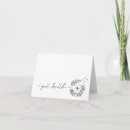 Search for just a note note cards Black and white