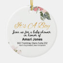 Search for favors baby shower ornaments Keepsake