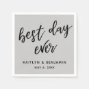 Search for best day ever napkins Modern
