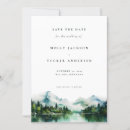 Search for lake save the dates Rustic