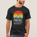 Search for fencing tshirts Foil