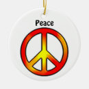 Search for peace sign ornaments Retro