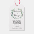 Search for welcome wedding favor tags Rustic