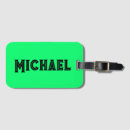 Search for bright colors luggage tags For him