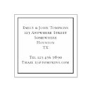Search for square rubber stamps Elegant