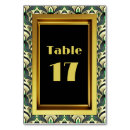 Search for art deco table cards Green