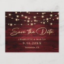 Search for red gold save the dates Script