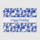 Search for happy birthday tissue paper Blue