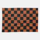 Search for black and brown kitchen towels Geometric