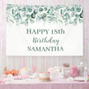 Search for 18th birthday banners Floral