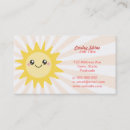 Search for sunshine business cards Yellow