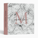 Search for marble binders Monogrammed