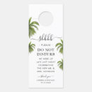 Search for wedding door hangers Tropical
