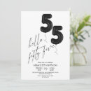Search for 55th birthday invitations Stylish