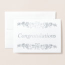 Search for marriage congratulations cards Silver