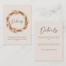 Search for boho wedding enclosure cards Elegant