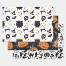 Search for ghost wrapping paper Witch