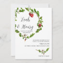 Search for cranberry wedding invitations Winter