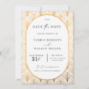 Search for new years eve wedding save the dates Gold