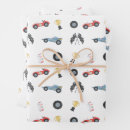 Search for race car wrapping paper Two fast