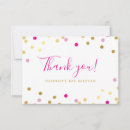 Search for pink gold thank you cards Simple