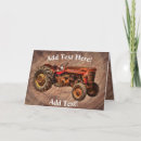 Search for tractor thank you cards Red