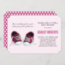 Search for sneaker baby shower invitations Pink