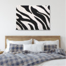 Search for black and white stripes canvas prints Zebra