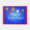 Search for happy new year doormats Colorful