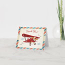 Search for airplane thank you cards Airplane baby shower