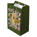 Search for pug gift bags Funny